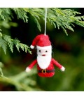 Christmas Ornament | Felt Santa Claus